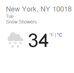 Combinations in Weather Forecasting